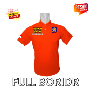 KAOS KERAH SATPOL P.P LOGO NAVY BORDIR LENGAN PENDEK BANYAK PILIHAN WARNA BKS