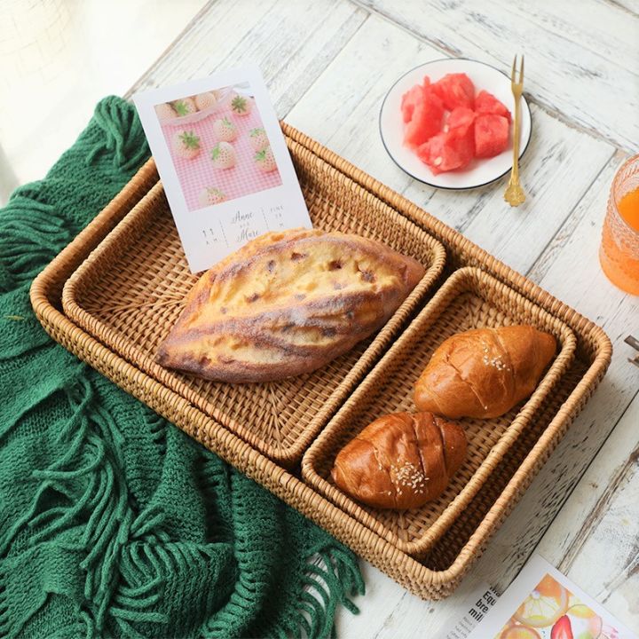 Singapore Rectangle Shape HandWoven Flat Vietnam Wild Cane Rattan