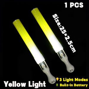 28CM LED Rainbow Hand Clapper Light Up Clap Toy Flashing Cheer Stick Concert Party Festival Event Supplies