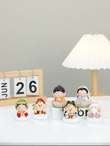 Happy Little Fairy Cute Handmade Cartoon Creative Ornament 2025 New resin craft desktop decoration gift