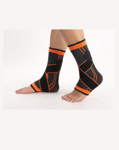 【Adjustable / Breathable】Pressurized Ankle Support Brace Sports Protective Gear For Basketball Volleyball Running