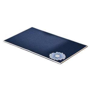 MNTT Soft Rubber Kitchen Drain Mat Non-slip Foldable Coffee Drain Mats Durable Quick-drying Heat Insulation Pad for Home