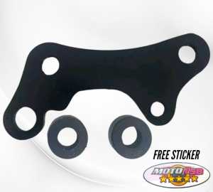 BREKET BRACKET PANGKON DUDUKAN KALIPER SAMURAI 2P PNP PIRINGAN 260MM F1ZR VEGA LAMA JUPITER Z NOUVO VEGA R ISTANAMOTOR55