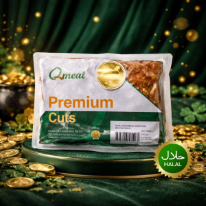 TEAM KITCHEN/ MARINADE GARLIC & PARSLEY FROZEN MID JOINT WING 600G/PKT HALAL