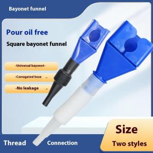 Plastic Funnel hands‑free design applicable for pouring water and oil available in multiple sizes suitable for household and industrial use.