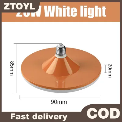 ZTOYL Led bóng đèn E27 LED Đèn siêu sáng 20W 220V UFO LED đèn trong nhà trắng chiếu sáng bảng đèn nhà để xe ánh sáng