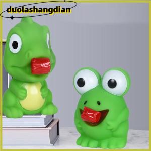 [Duola] Children Creative Decompression Fidget Toys Pinch Frog Dinosaur Sticking Tongue Out Relieve Stress Toy Christmas Gifts For Kids