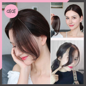 Tóc Mái Giả LAYER Tóc Kẹp Phồng 2 Bên [Có clip ảnh thật] phong cách Hàn Quốc giống tóc thật Qiqishop
