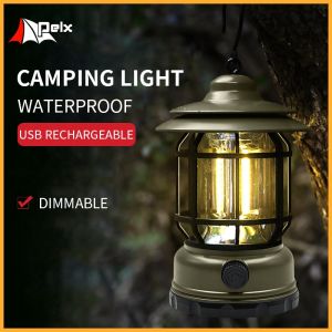 LYX Rechargeable LED Camping Lights – Portable Tent Lights Emergency Lights Battery-Powered Outdoor Lighting