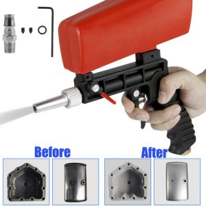 Portable Gravity Sandblasting Gun Pneumatic Rust Blasting Device Small Sand Blasting Machine Adjustable Pneumatic Sandblasting