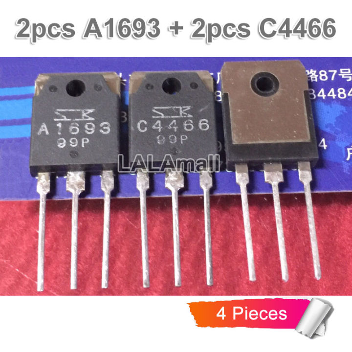 1pair 2SA1693/2SC4466 A1693/C4466 TO-3P Integrated Circuit IC