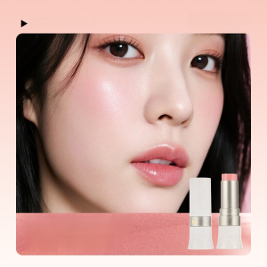 Multi-use Long Lasting Blush Stick High Pigment Natural-Looking Lightweight Lip Cheek Eye Multi-use Stick Mousse Glow Colour Make-up