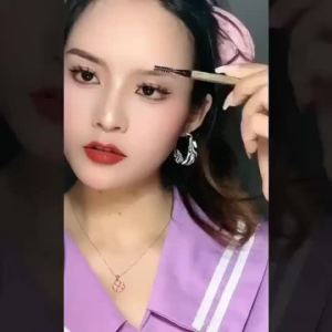 Bút chì hai đầu – Chống thấm nước & chống mồ hôi lâu trôi 3D Lông mày Thân thiện với người mới bắt đầu Trang điểm