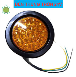 ĐÈN THÙNG ĐÈN HẬU XE TẢI LOẠI TRÒN 24V