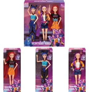 HOT NEW Anime KPop Demon Hunters Doll Vinyl Toy 30cm Movable Joint Rumi Mira Zoi Character Figurine Girl Birthday Gift