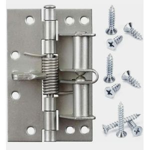 พร้อมส่งบานพับสปริงประตูมองไม่เห็นขนาด 4 นิ้ว บานพับปิดประตูอัตโนมัติ บานพับผนังพื้นหลัง บานพับประตูที่แนบชิดกับตำแหน่ง 90 อง