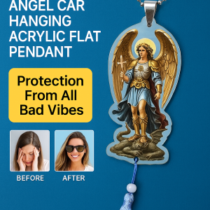 Angel Knight Dual Use Guardian Pendant Lucky Amulet Car Hanging Pendant Furniture Ornaments天使骑士守护挂件