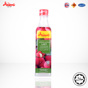 Pekatan Perisa Laici AMEEN 395ml direct daripada Kilang | Lychee Syrup Concentrate | pewarna makanan perisa laici