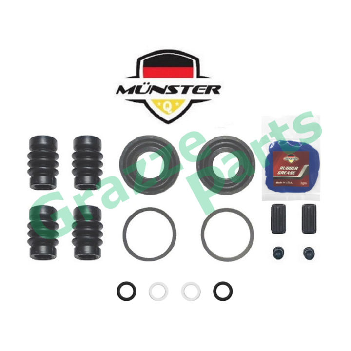 Münster Disc Brake Caliper Repair Kit (Full Set) Rear for PW891180