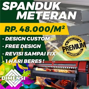 CETAK SPANDUK FLEXY KOREA BANNER BALIHO BAHAN TEBAL 440GSM FREE DESAIN CUSTOM HARGA METERAN TERMURAH