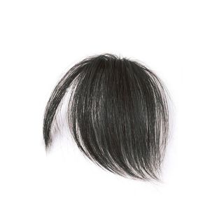 SUTONGXUE Tóc thật Tóc mái xiên 3D Tự nhiên Tóc mái Không đường may Kẹp vào Phụ nữ