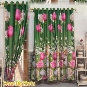 gorden smokring 10 jendela pintu paket isi 4 pcs bisa bayar di tempat