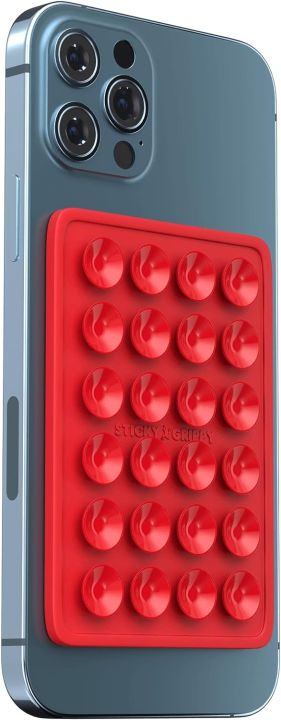 StickyGrippy Suction Phone Case Mount Silicon Adhesive Phone