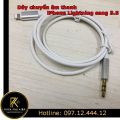 Cáp chuyển đổi âm thanh từ iPhone lightning/Type C sang cổng 3.5. 