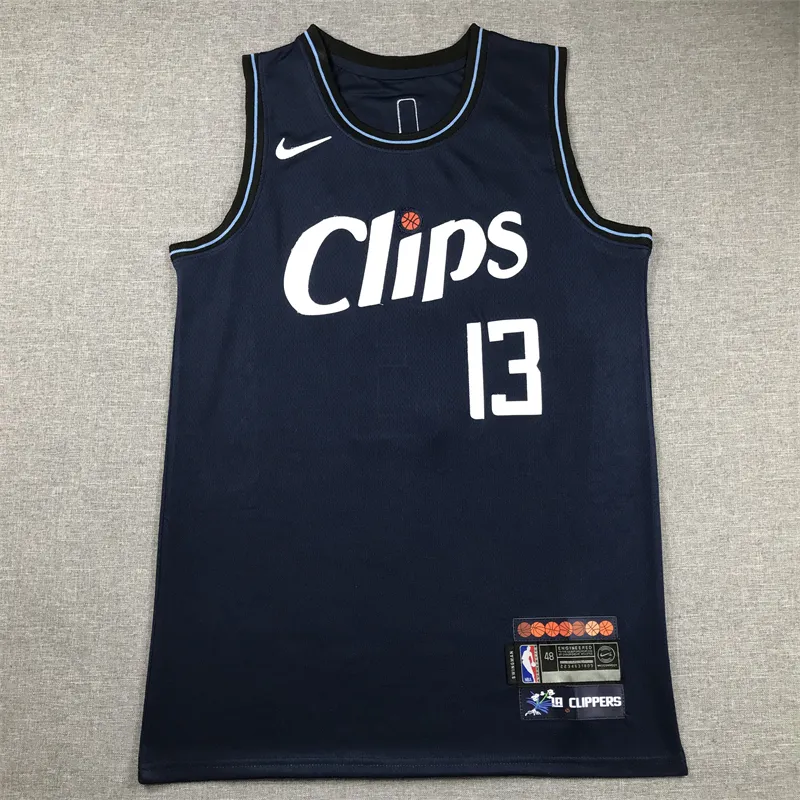 Paul george outlet pinstripe jersey