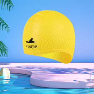 Long Hair Swimming Cap For Women Extra Large Rubber Silicone Swimming Hat Waterproof Girls Swim Pool Hat Equipment Professional Diving Cap