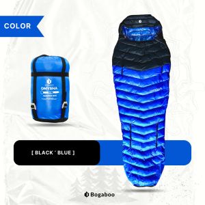 BOGABOO Sleeping Bag ECODOWN FP 600+ Seri OMYSHA - sleeping bag Mummy - sleeping bag Hiking Camping - sleeping bag goose down synthetic