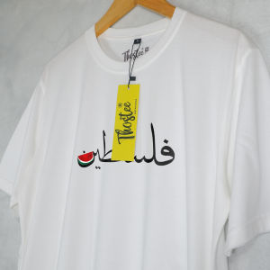 Thostee T-Shirt Kurta Baju Muslim Premium Cotton Combed 30s Palestine