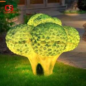 Đèn LED Bông Cải Xanh Trang Trí Lối Đi Sân Vườn Ấn Tượng