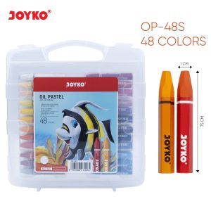 Krayon Minyak Joyko 48 Warna / OP-48S Oil Pastel Crayon