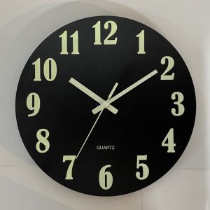 🔥 SG READY STOCK🔥12Inch Luminous Wooden Quartz Wall Clock Home Decoration Most Popular Wall Clock Office Wall Clock 30x30x4cm Popular Wall Clock
