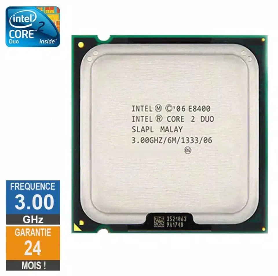 PROCESSOR INTEL CORE 2 DUO E8400 3.00 GHZ (LGA 775/6 MB/1333/45 NM) TRAY |  Lazada Indonesia