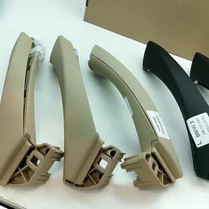 LHD RHD Beige Black Gray Interior Door Pull Handle Set Replacement For BMW 3 Series E90 E91 E92 316 318 320 325 328i 2004-2012