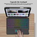 GOOJODOQ RGB Magic Keyboard or iPad Magic Keyboard With Removable Case for iPad Pro 11 Air 5 Air 4 10.9 iPad 7 8 9th Gen 10.2 Case Detachable Backlit Keyboard 360° Rotation. 