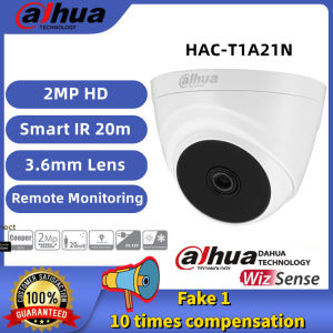 Dahua CCTV Camera HAC-T1A21N 2MP Full HD Smart IR Eyeball Camera CCTV Camera Wired Indoor Night Vision Analog Camera