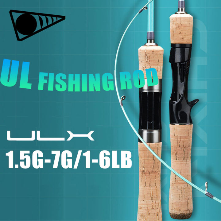 【TRAINFIS】UL Power Fishing Rod Solid Carbon Tip Part  Ultral Light Fishing Rod Flexible Fishing Rod Spinning