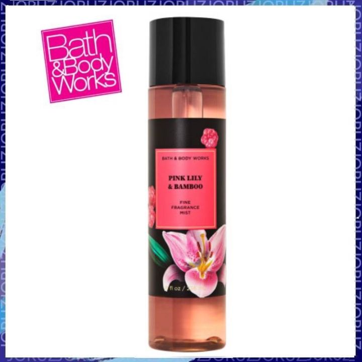 Bath and Body Works Pink Lily Bamboo Fine Fragrance Mis oz
