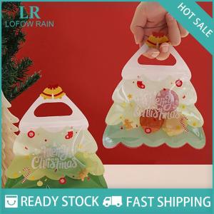 LF Wholesale✨Flash Sale ✨ Túi quà giáng sinh Santa Elk bông tuyết Tote Túi Quà Tặng trẻ em túi dày không dệt túi không thấm nước trang trí Giáng sinh