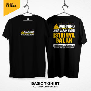 Cocol Store - Kaos Jaga Jarak Aman Series (Ver. Istri Galak)