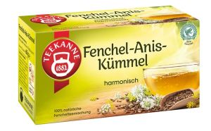 Made.in.Germany✨ - ☕🌿Trà Thảo Mộc Hương vị thiên nhiên hỗ trợ tiêu hóa Teekanne 1882 Fenchel Anis Kümmel (20bags)