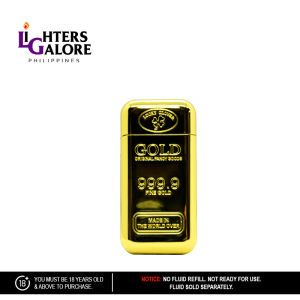 Lighters Galore - TORCH 333 (LUCKY CLOVER GOLD BAR 999.9 FINE GOLD)