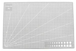 A3 size cutting mat cutting pad board patchwork art and crafts 1 piece engraving backing board both side different design for cutting paper clay crafts