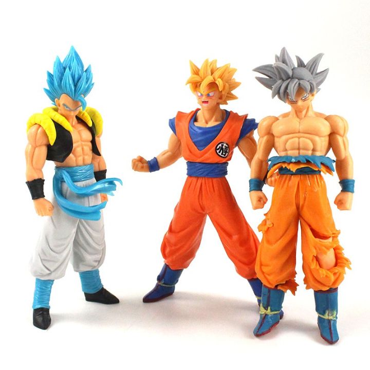 Super Saiyan Gogeta 18cm Figrue Vegeta Broly Figure Model Anime Dragon Ball Z Ornament Home
