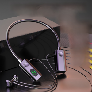 Bluetooth sports headset with long range and wireless display