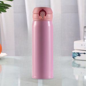 Bình giữ nhiệt 500ml 12h inox 304 nắp bật tiện lợi