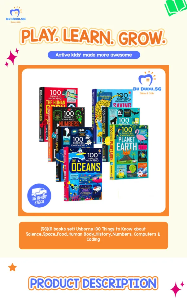 SG]（11 books set ）Usborne 100 Things to Know about Children's